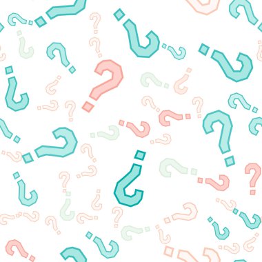 Kusursuz bir örnek. Soru işaretleri, şüphe, faq