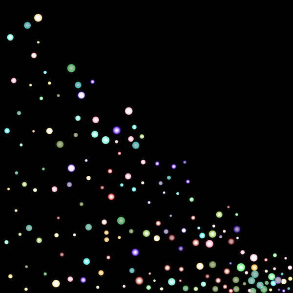Paillettes irisées arc-en-ciel — Image vectorielle