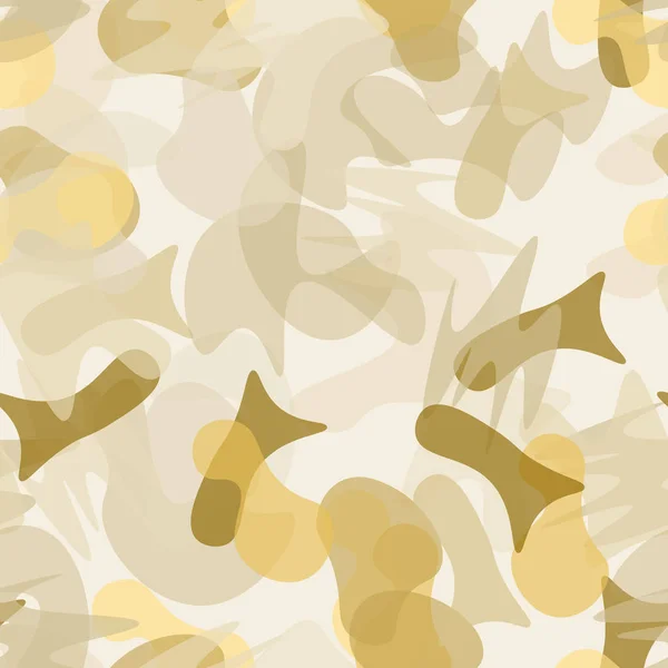 Camouflage Seamless Pattern. Militärische Tarnung — Stockvektor