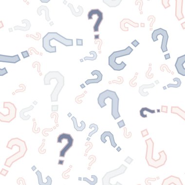 Kusursuz bir örnek. Soru işaretleri, şüphe, faq