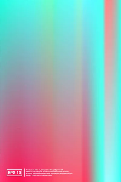 Rainbow, Gradient, Mesh Banner. Mjuk färg. — Stock vektor