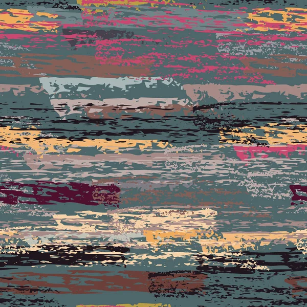Distressed Stripes. Oberfläche aus Kreidetexturen. — Stockvektor