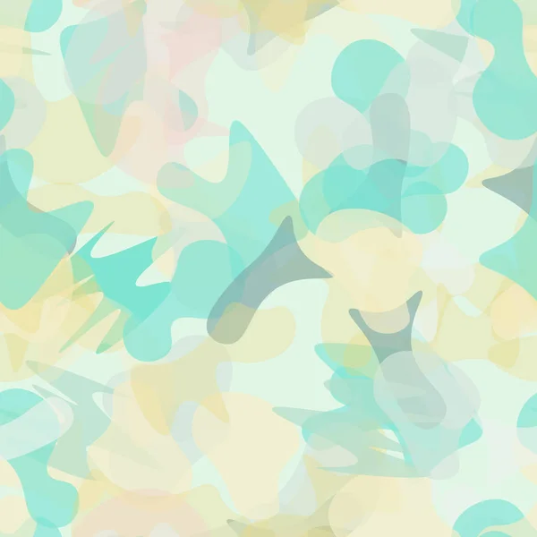 Camouflage Seamless Pattern. Militärische Tarnung — Stockvektor