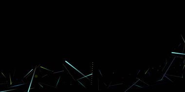 Hızlı Etki. Neon Hareketi. Parlak Dinamik.