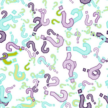 Kusursuz bir örnek. Soru işaretleri, şüphe, faq