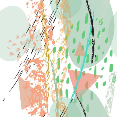 Çağdaş Kolaj Dokuları. Sanatsal Modern