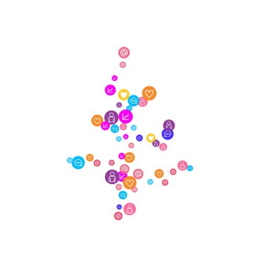 Sosyal medya pazarlaması, İletişim konsepti.