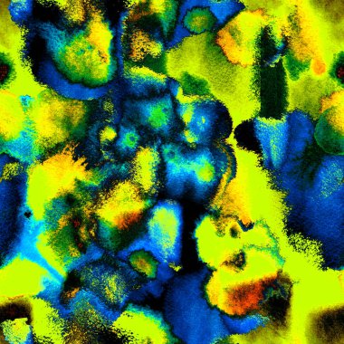 Psikedelik El Boyalı. Fantastik Kumaş. 