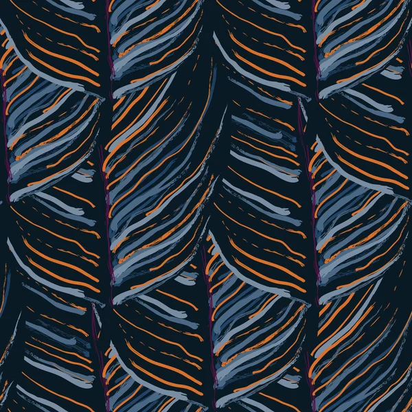 Tropik Yaprak. Modern Motif. Orman baskısı. Yapraklar