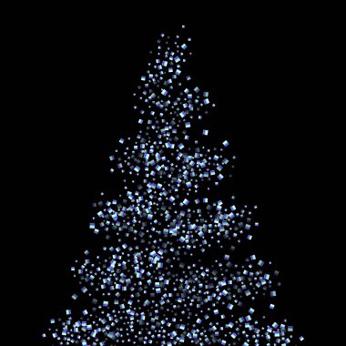 Gökkuşağı, yanardöner dikdörtgen, parlak konfeti.