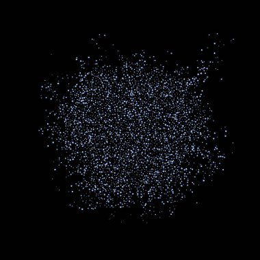 Gökkuşağı, yanardöner dikdörtgen, parlak konfeti.