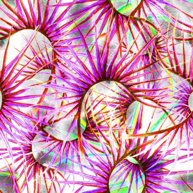 Orman Yazı Kusursuz Şekilde Tropikal Egzotik