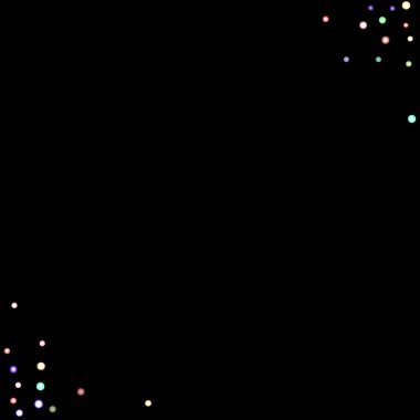 Parıldayan parlak gökkuşağı