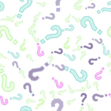 Kusursuz bir örnek. Soru işaretleri, şüphe, faq