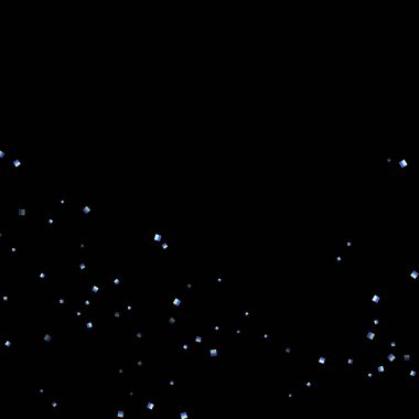 Gökkuşağı, yanardöner dikdörtgen, parlak konfeti.