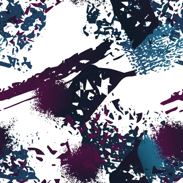 Surface d'éclaboussure de texture usée. Peinture sans fin — Image vectorielle