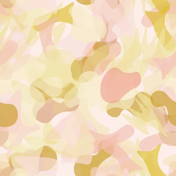 Camouflage Seamless Pattern. Militärische Tarnung — Stockvektor