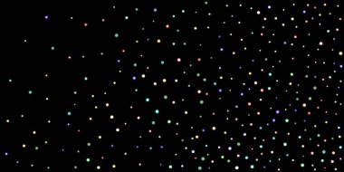 Parıldayan parlak gökkuşağı