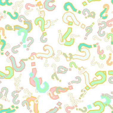 Kusursuz bir örnek. Soru işaretleri, şüphe, faq