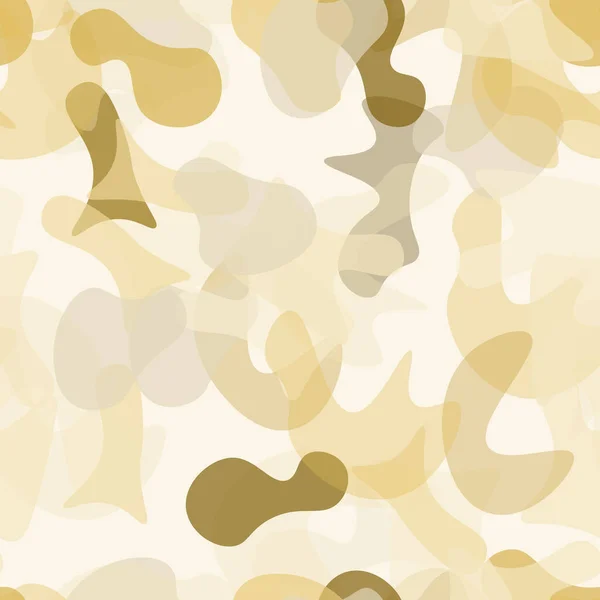 Camouflage Seamless Pattern. Military Camouflage — Stock Vector