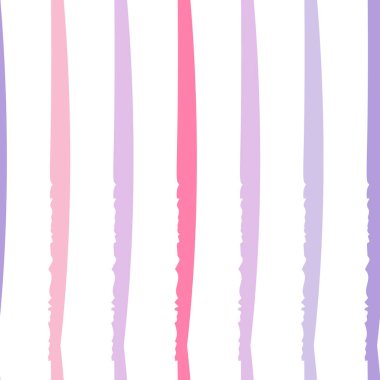 Dikey Çizgili Yaz Motifi. Modern Kusursuz Desen.