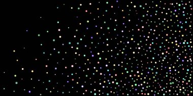 Parıldayan parlak gökkuşağı