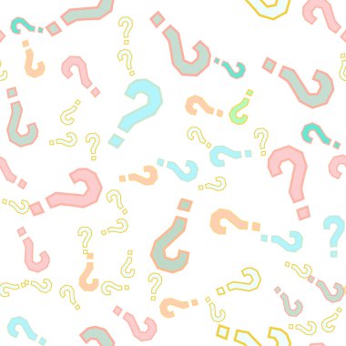 Kusursuz bir örnek. Soru işaretleri, şüphe, faq