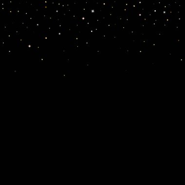 Altın Parıldayan Yıldızlar. Lüks Parlak Konfeti.