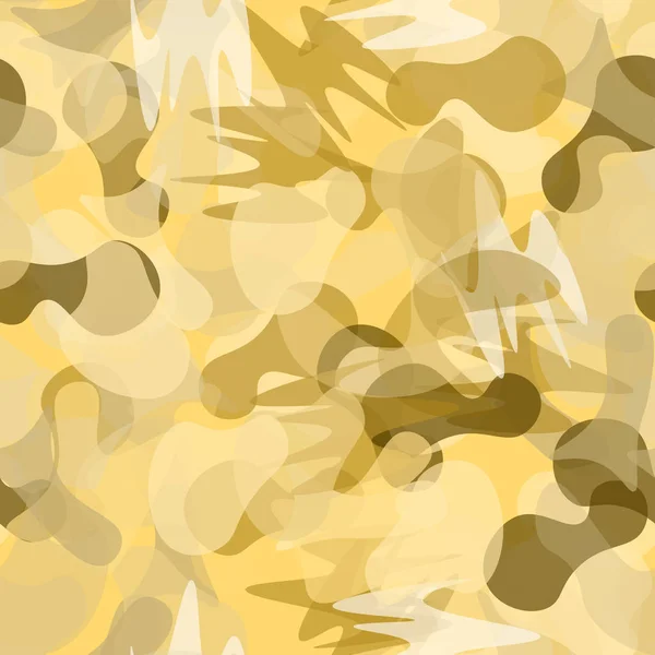 Camouflage Seamless Pattern. Militärische Tarnung — Stockvektor