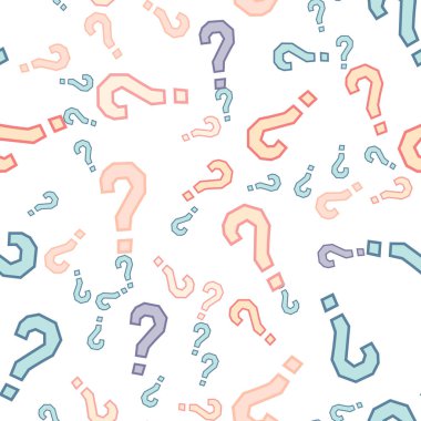 Kusursuz bir örnek. Soru işaretleri, şüphe, faq