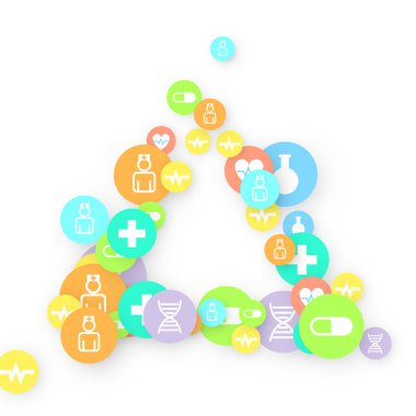 Eczane arka planı. Klinik Arkaplanı.