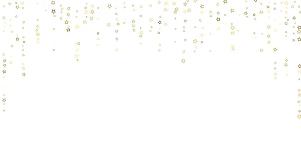 Brillo de oro confeti brillo — Vector de stock