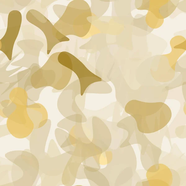 Camouflage Seamless Pattern. Militärische Tarnung — Stockvektor