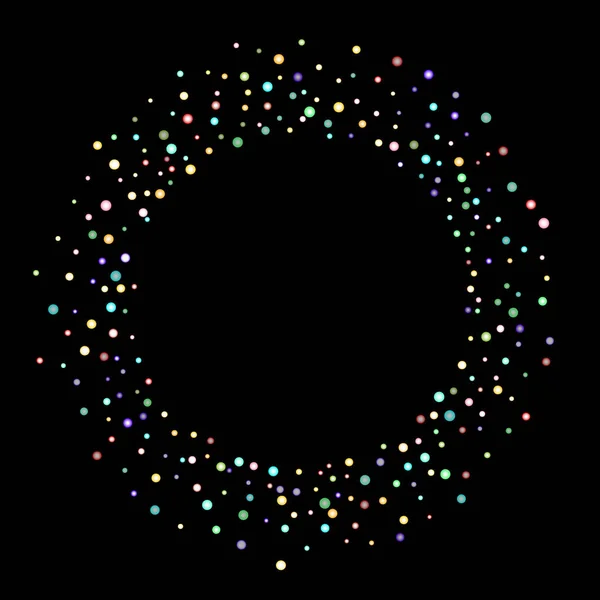 Glitter iridescent rainbow — Stock Vector
