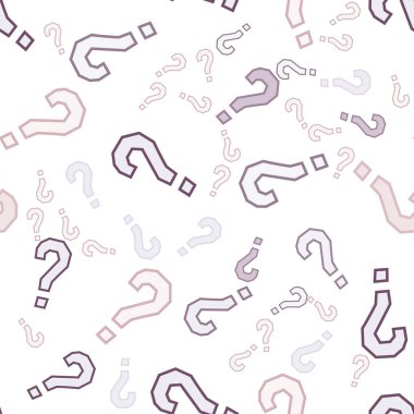 Kusursuz bir örnek. Soru işaretleri, şüphe, faq