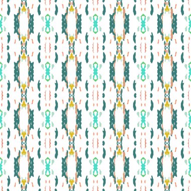 El çizimi, boya dokusu. Shibori Süslemesi. 