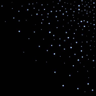 Gökkuşağı, yanardöner dikdörtgen, parlak konfeti.