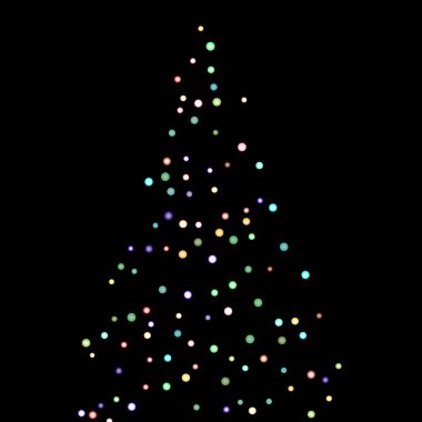 Parıldayan parlak gökkuşağı