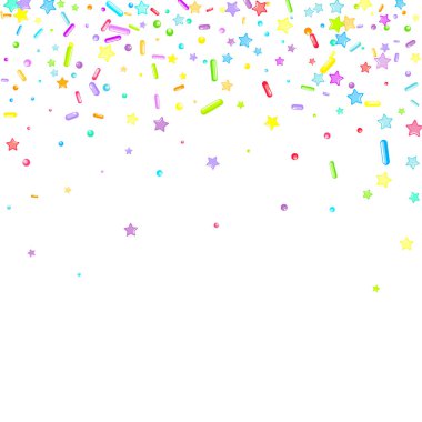 Kek serpme vektörü düşüyor