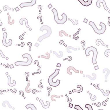 Kusursuz bir örnek. Soru işaretleri, şüphe, faq