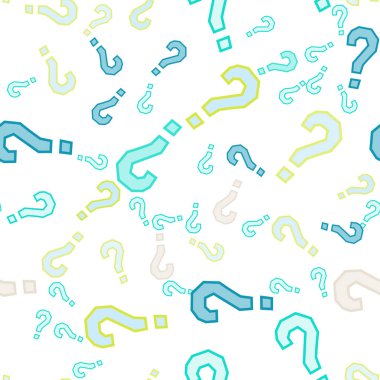 Kusursuz bir örnek. Soru işaretleri, şüphe, faq