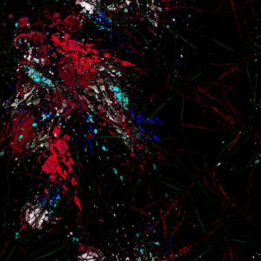 Tropik Yaprak. Kırmızı Modern Motif. Orman Yazdırma.