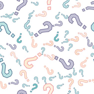 Kusursuz bir örnek. Soru işaretleri, şüphe, faq