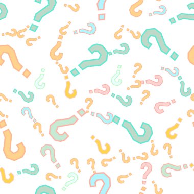 Kusursuz bir örnek. Soru işaretleri, şüphe, faq