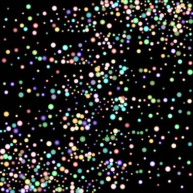 Parıldayan parlak gökkuşağı