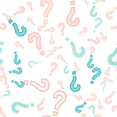 Kusursuz bir örnek. Soru işaretleri, şüphe, faq