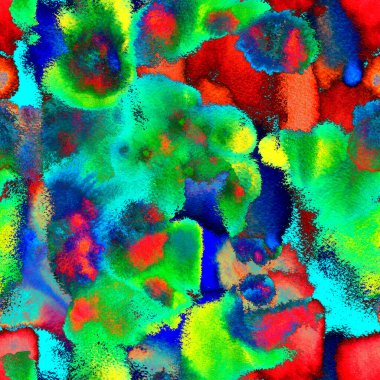 Boya desenli kravat. Gerçeküstü, Psikedelik Islak Boya. 