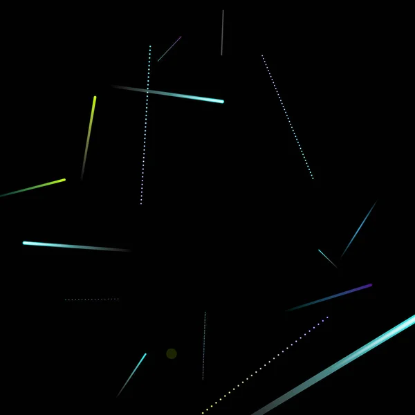 Efecto rápido. Motion Neon. Deslumbramiento dinámico. — Vector de stock