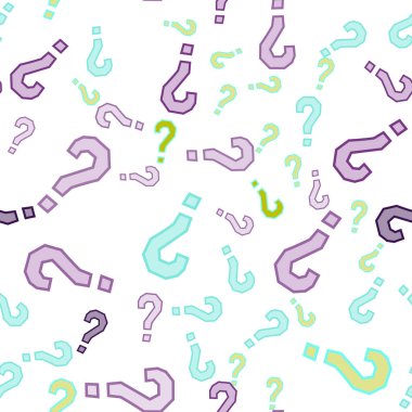 Kusursuz bir örnek. Soru işaretleri, şüphe, faq