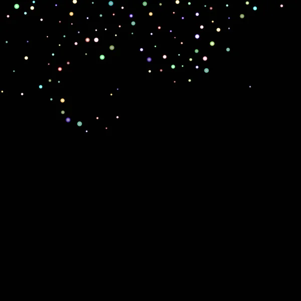 Paillettes irisées arc-en-ciel — Image vectorielle